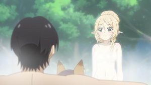 Meitou “Isekai no Yu” Kaitakuki: Around 40 Onsen Mania no Tensei Saki wa, Nonbiri Onsen Tengoku deshita 1 Episodio 3