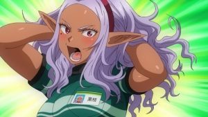 Elf-san wa Yaserarenai. 1 Episodio 2