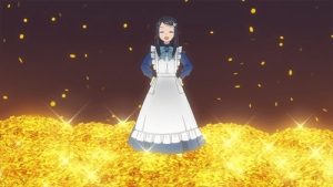 Rougo ni Sonaete Isekai de 8-manmai no Kinka wo Tamemasu 1 Episodio 10