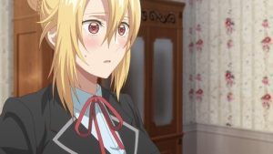 Otome Game Sekai wa Mob ni Kibishii Sekai desu 1 Episodio 3