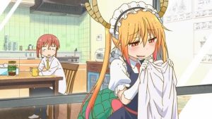 Kobayashi-san Chi no Maid Dragon 1 Episodio 1